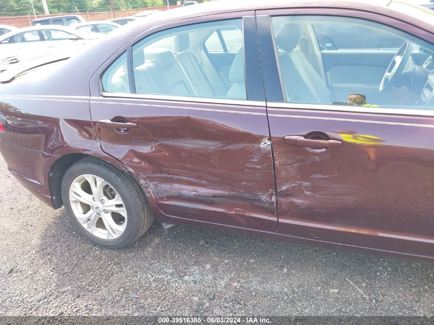 2012 Ford Fusion Se VIN: 3FAHP0HA3CR298114 Lot: 39516385