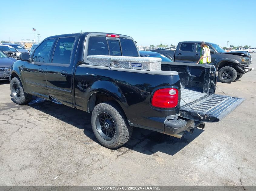 2003 Ford F-150 Lariat/Xlt VIN: 1FTRW07L73KC50169 Lot: 39516399