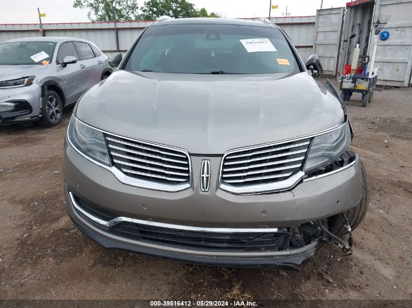 2016 Lincoln Mkx Reserve VIN: 2LMTJ8LP9GBL42783 Lot: 39516412