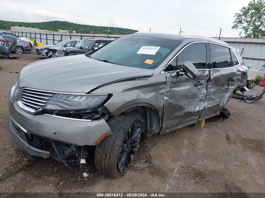 2016 Lincoln Mkx Reserve VIN: 2LMTJ8LP9GBL42783 Lot: 39516412