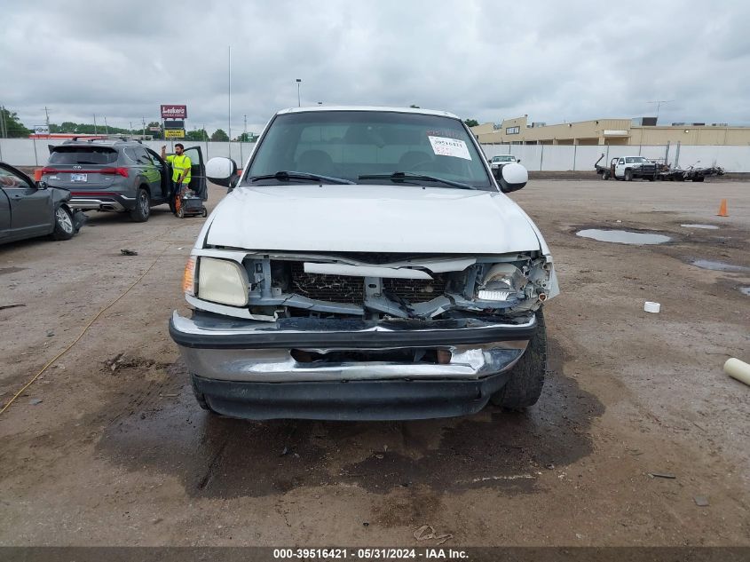 1998 Ford F-150 Lariat/Standard/Xl/Xlt VIN: 2FTZX1762WCA29908 Lot: 39516421