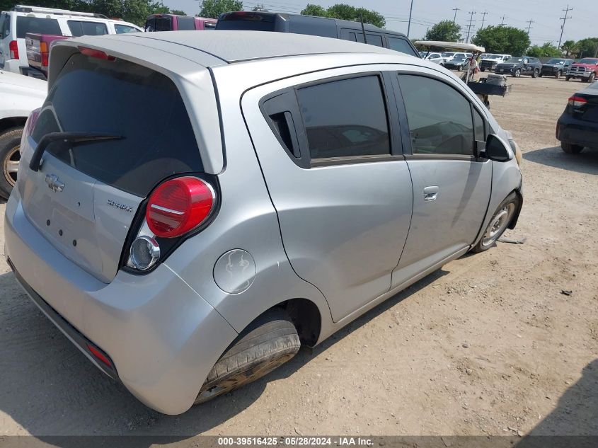 2015 Chevrolet Spark 1Lt Cvt VIN: KL8CD6S98FC725930 Lot: 39516425