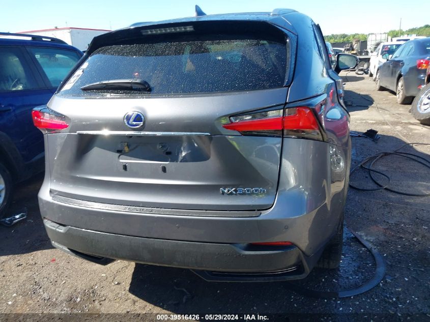 2017 Lexus Nx 300H VIN: JTJBJRBZ2H2066763 Lot: 39516426