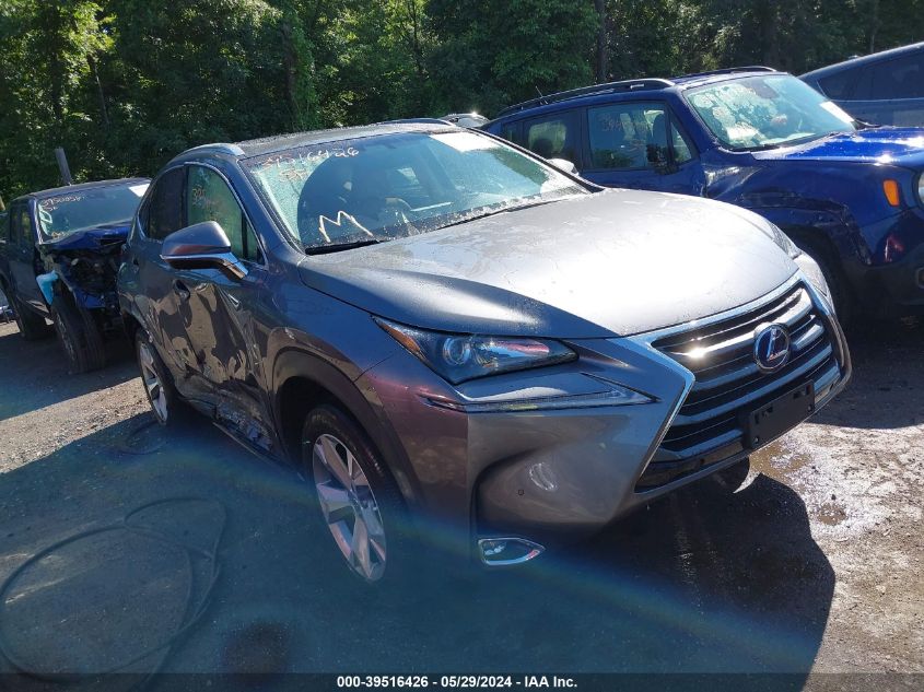 2017 Lexus Nx 300H VIN: JTJBJRBZ2H2066763 Lot: 39516426