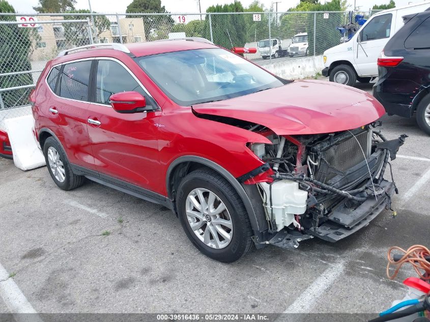 2017 Nissan Rogue Sv VIN: JN8AT2MT5HW403187 Lot: 39516436