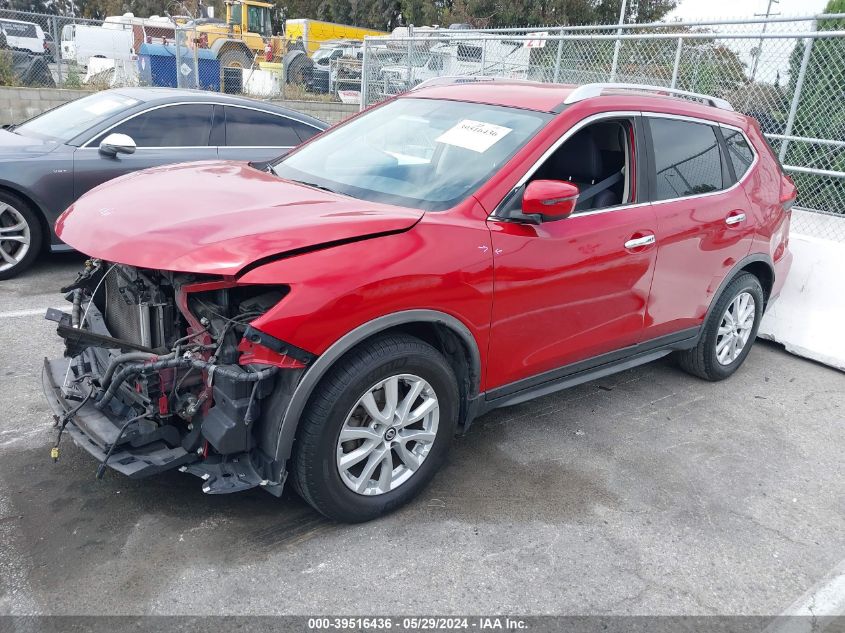 2017 Nissan Rogue Sv VIN: JN8AT2MT5HW403187 Lot: 39516436