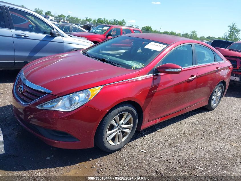 2014 HYUNDAI SONATA GLS - 5NPEB4AC1EH903882