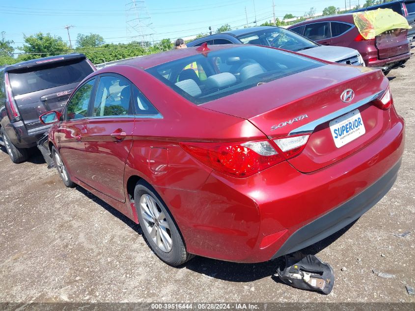 2014 HYUNDAI SONATA GLS - 5NPEB4AC1EH903882