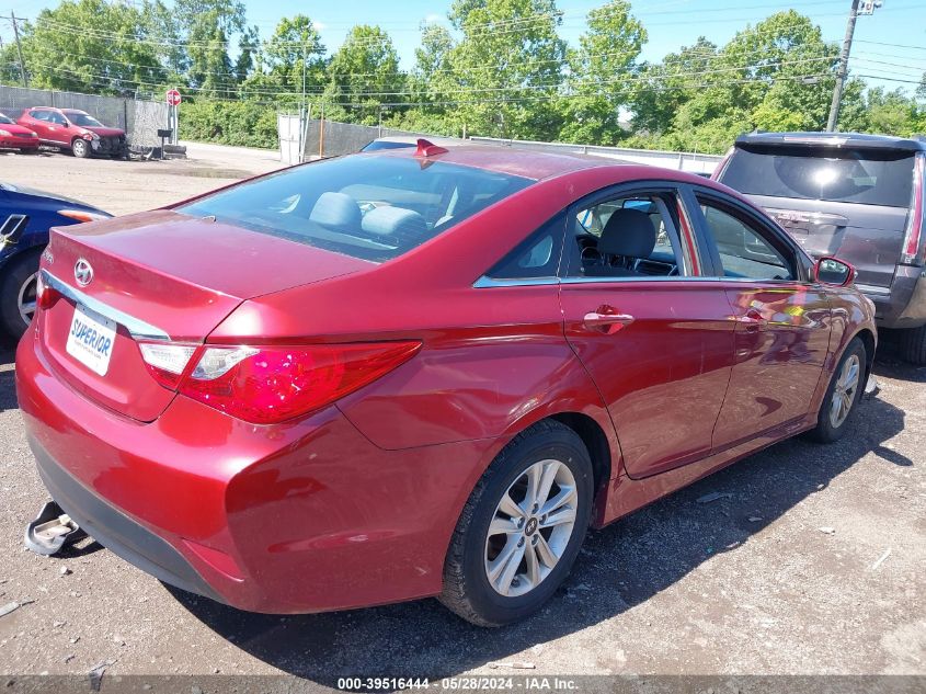 2014 HYUNDAI SONATA GLS - 5NPEB4AC1EH903882