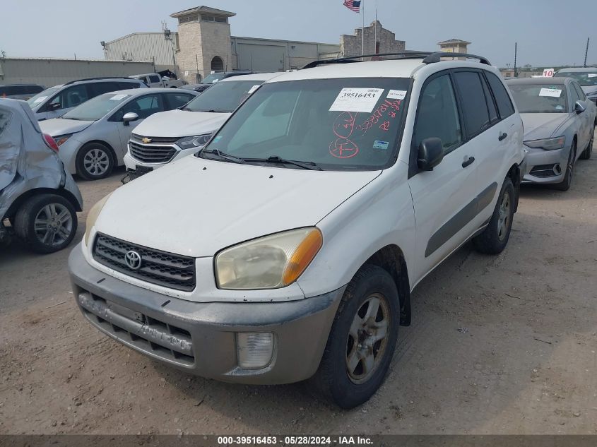 2002 Toyota Rav4 VIN: JTEHH20V020180727 Lot: 39516453