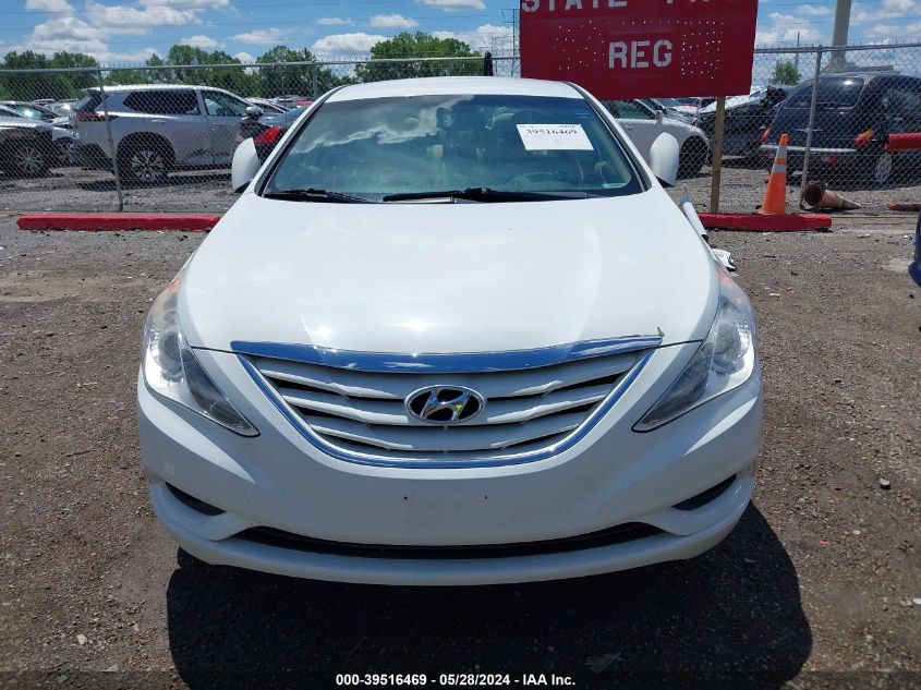 2013 Hyundai Sonata Gls VIN: 5NPEB4AC0DH712842 Lot: 39516469