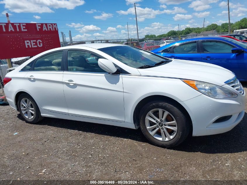 2013 Hyundai Sonata Gls VIN: 5NPEB4AC0DH712842 Lot: 39516469