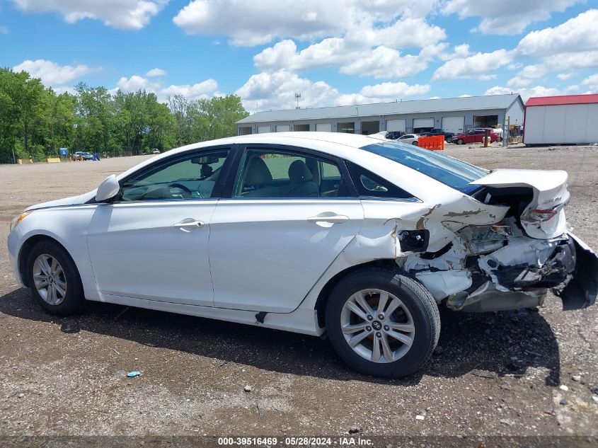 2013 Hyundai Sonata Gls VIN: 5NPEB4AC0DH712842 Lot: 39516469