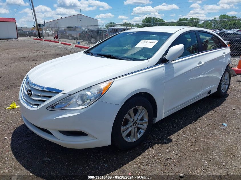 2013 Hyundai Sonata Gls VIN: 5NPEB4AC0DH712842 Lot: 39516469