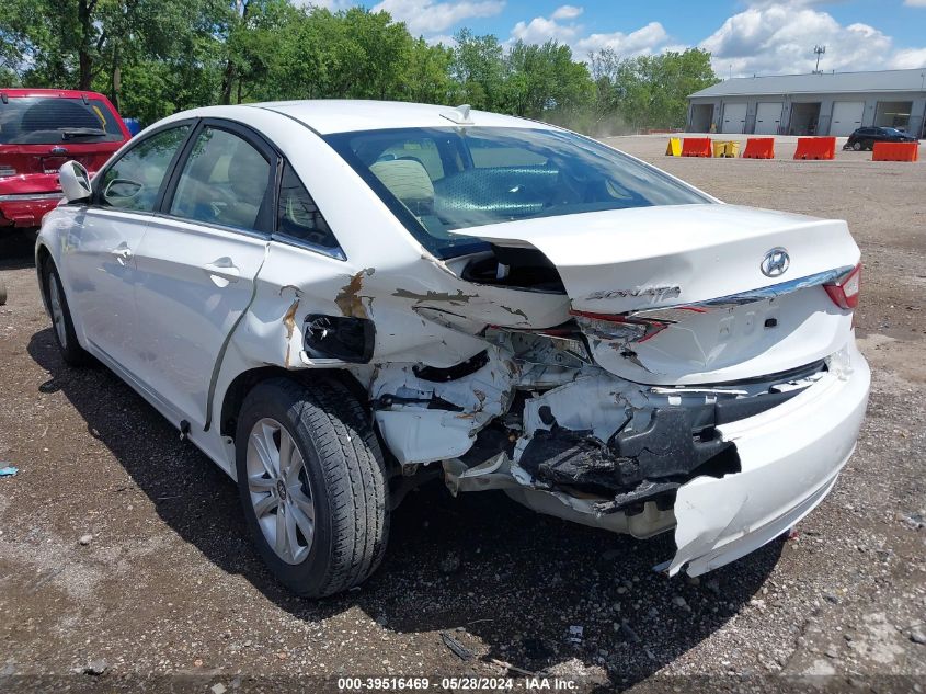 2013 Hyundai Sonata Gls VIN: 5NPEB4AC0DH712842 Lot: 39516469