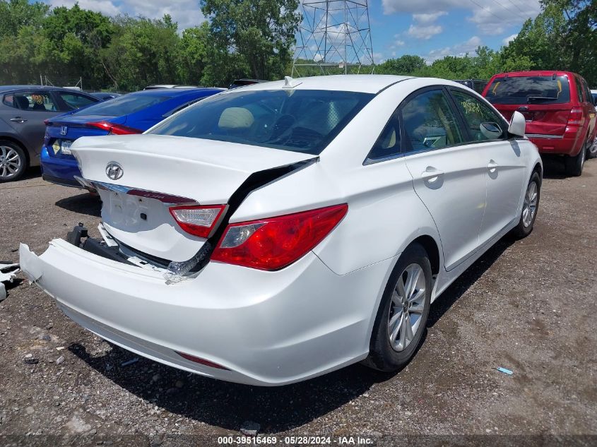 2013 Hyundai Sonata Gls VIN: 5NPEB4AC0DH712842 Lot: 39516469