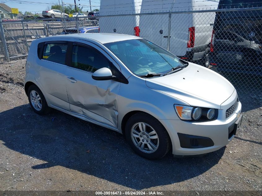 2013 Chevrolet Sonic Lt Auto VIN: 1G1JC6SH2D4123677 Lot: 39516473