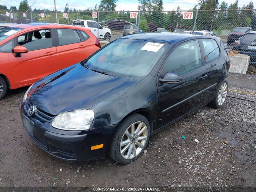 2008 Volkswagen Rabbit S VIN: WVWAA71K08W203182 Lot: 39516482