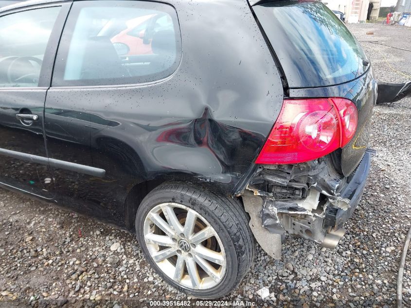 2008 Volkswagen Rabbit S VIN: WVWAA71K08W203182 Lot: 39516482