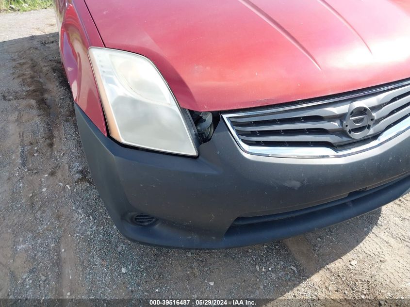 2011 Nissan Sentra 2.0S VIN: 3N1AB6AP8BL716294 Lot: 39516487