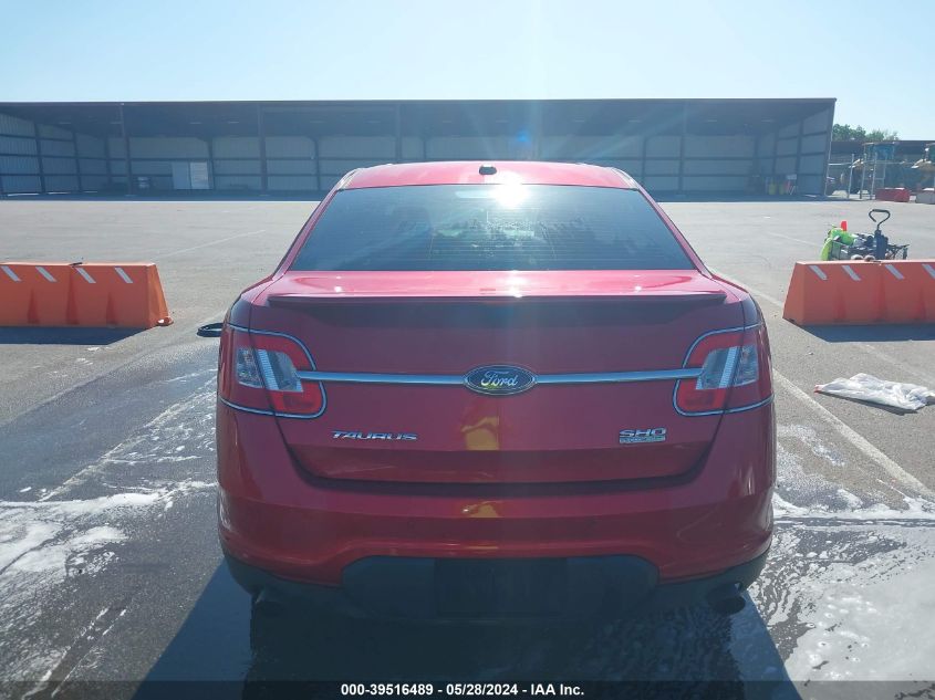 2011 Ford Taurus Sho VIN: 1FAHP2KT1BG128300 Lot: 39516489