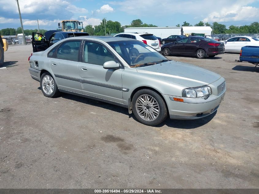 2001 Volvo S80 2.9 VIN: YV1TS94D711193990 Lot: 39516494