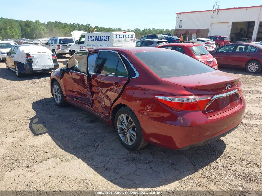 2017 Toyota Camry Se VIN: 4T1BF1FK7HU755426 Lot: 39516502