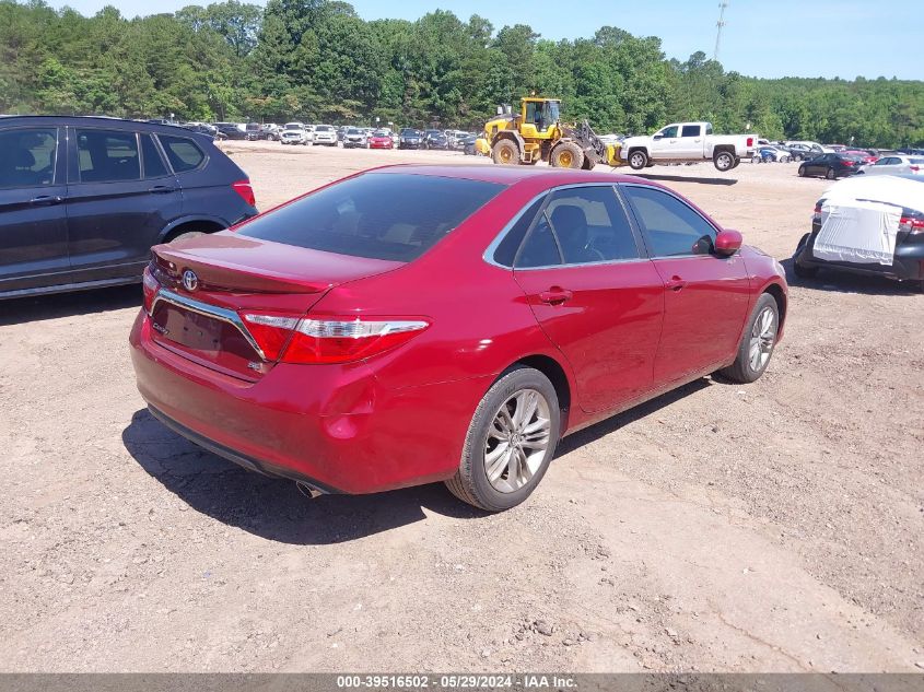 2017 Toyota Camry Se VIN: 4T1BF1FK7HU755426 Lot: 39516502