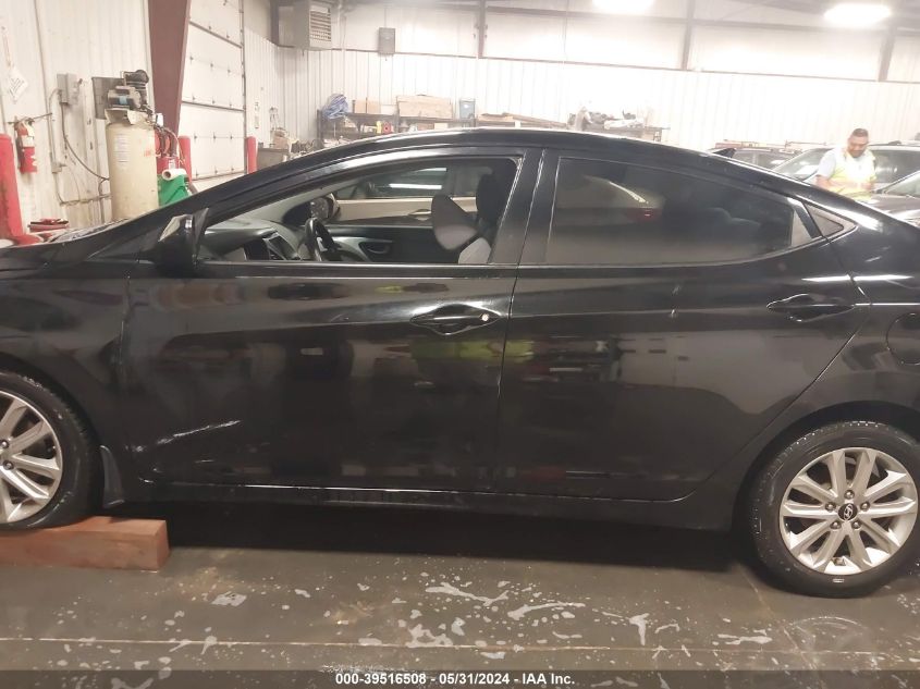 2014 Hyundai Elantra Se VIN: KMHDH4AE8EU111919 Lot: 39516508