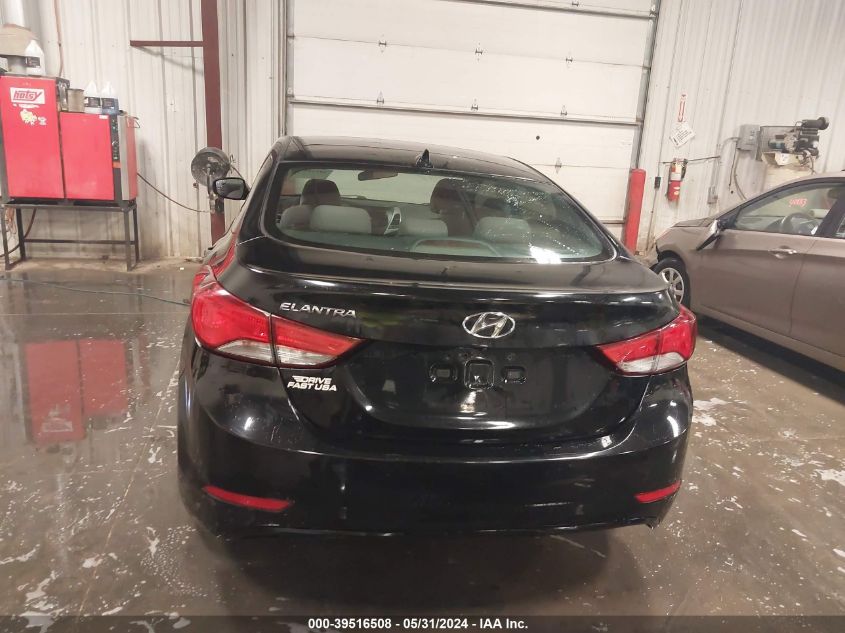 2014 Hyundai Elantra Se VIN: KMHDH4AE8EU111919 Lot: 39516508