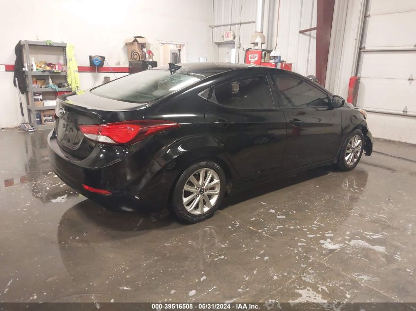 2014 Hyundai Elantra Se VIN: KMHDH4AE8EU111919 Lot: 39516508