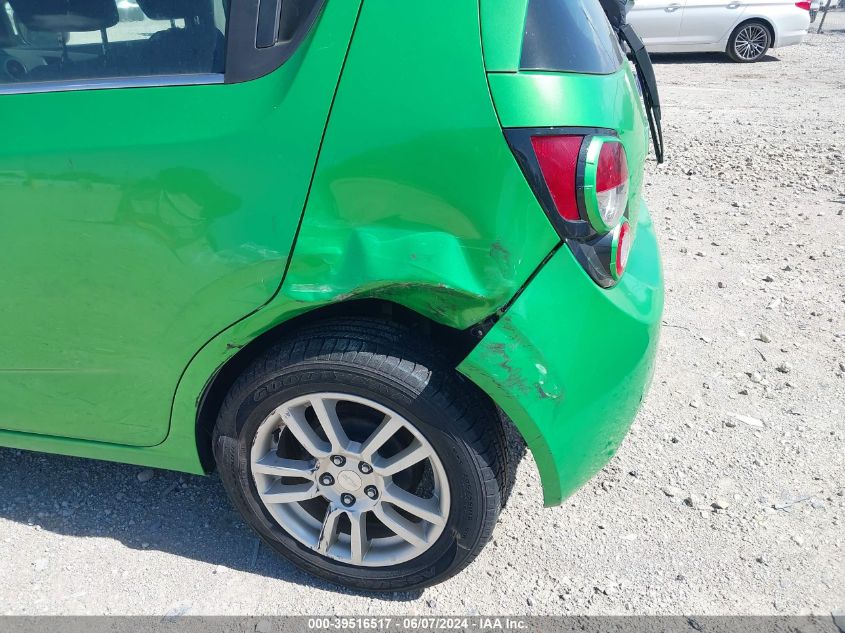 2015 Chevrolet Sonic Lt Auto VIN: 1G1JC6SH6F4154725 Lot: 39516517