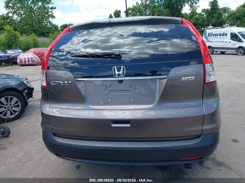 2013 Honda Cr-V Lx VIN: 5J6RM4H30DL072526 Lot: 39516520