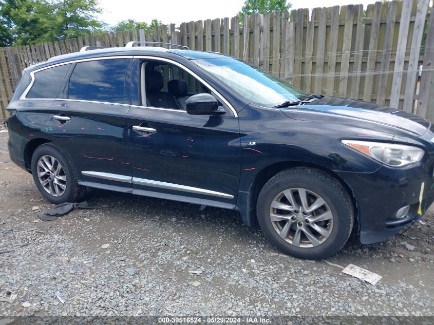 2014 Infiniti Qx60 VIN: 5N1AL0MM3EC508148 Lot: 39516524