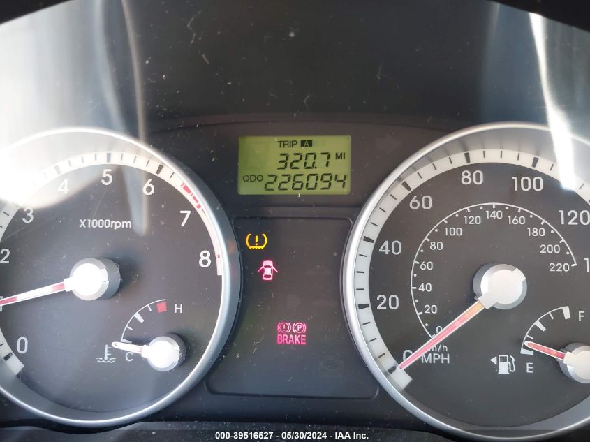 2008 Hyundai Accent Gls VIN: KMHCN46C28U259824 Lot: 39516527