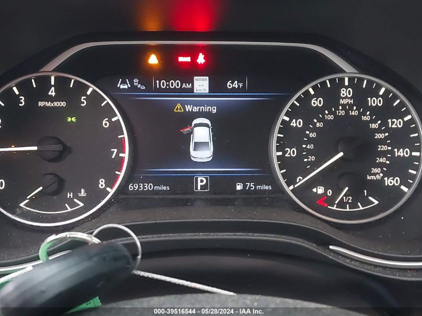 2020 NISSAN MAXIMA SL - 1N4AA6DVXLC377020