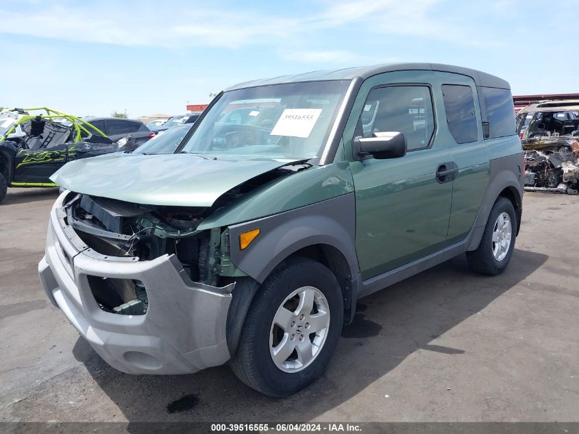 2003 Honda Element Ex VIN: 5J6YH28583L025894 Lot: 39516555