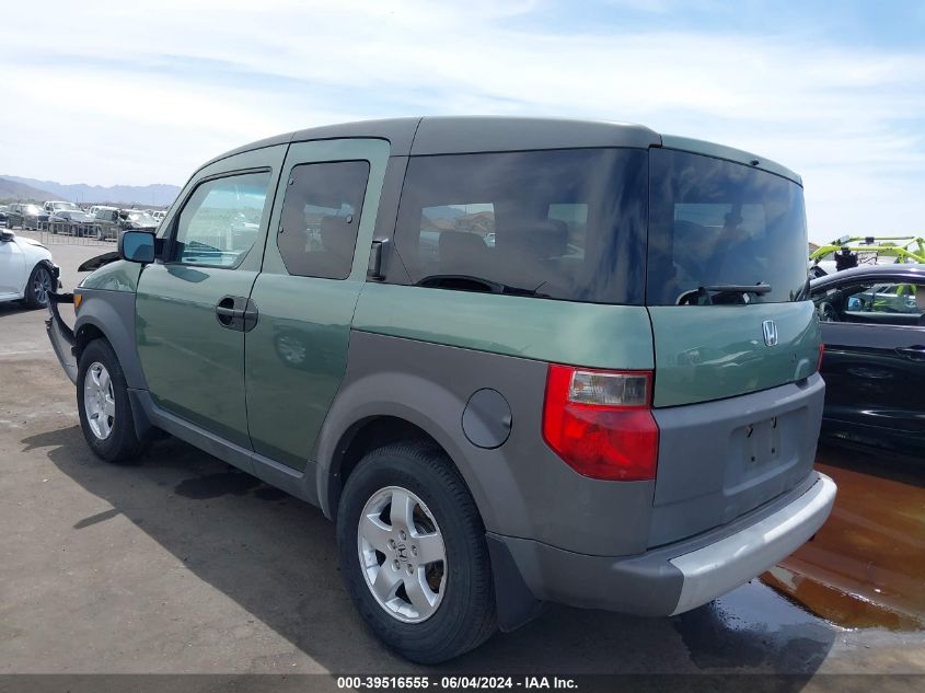 2003 Honda Element Ex VIN: 5J6YH28583L025894 Lot: 39516555