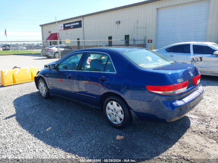 2003 Honda Accord 2.4 Lx VIN: 1HGCM56363A046481 Lot: 39516560