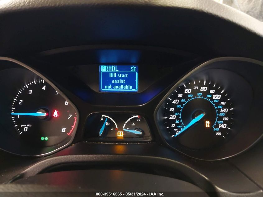 2012 Ford Focus Se VIN: 1FAHP3K26CL395678 Lot: 39516565