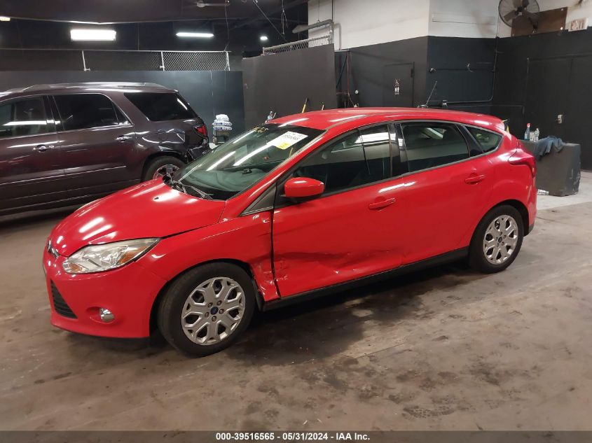 2012 Ford Focus Se VIN: 1FAHP3K26CL395678 Lot: 39516565