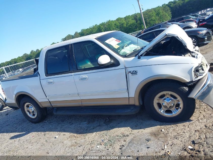 2002 Ford F-150 Lariat/Xlt VIN: 1FTRW07612KD27790 Lot: 39516568