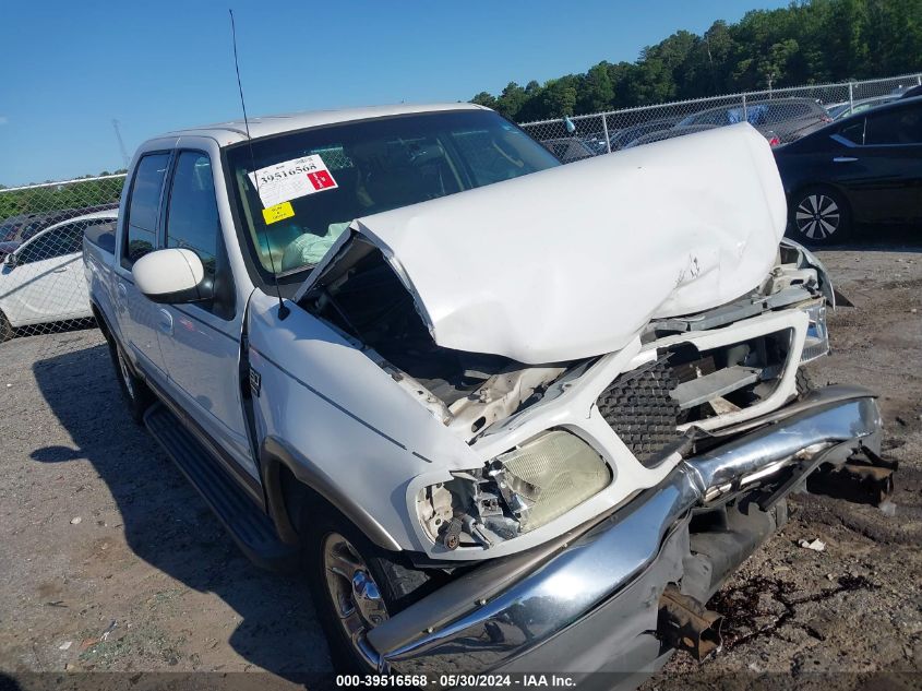 2002 Ford F-150 Lariat/Xlt VIN: 1FTRW07612KD27790 Lot: 39516568