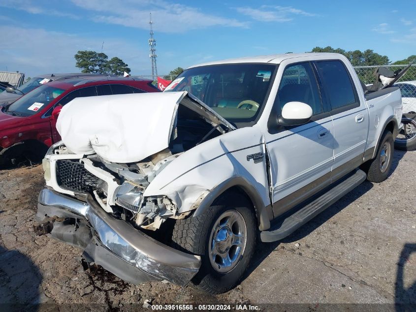 2002 Ford F-150 Lariat/Xlt VIN: 1FTRW07612KD27790 Lot: 39516568