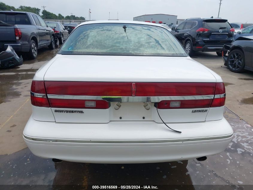 1995 Lincoln Continental VIN: 1LNLM97V3SY688549 Lot: 39516569