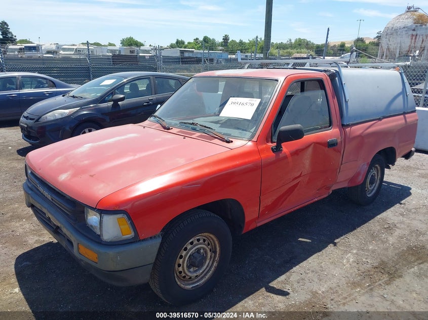 1989 Toyota Pickup 1/2 Ton Sht Wheelbase Dlx VIN: JT4RN81P1K0028590 Lot: 39516570