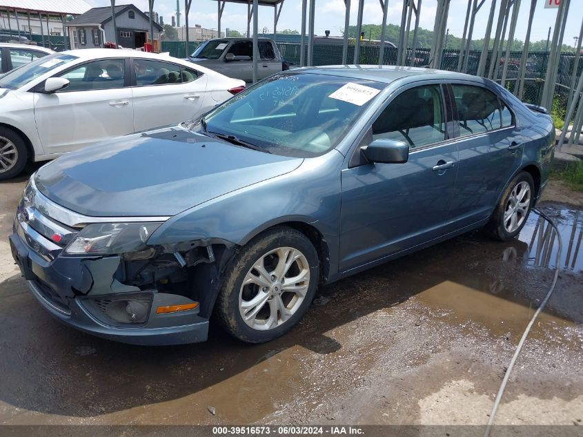 2012 Ford Fusion Se VIN: 3FAHP0HA6CR183958 Lot: 39516573