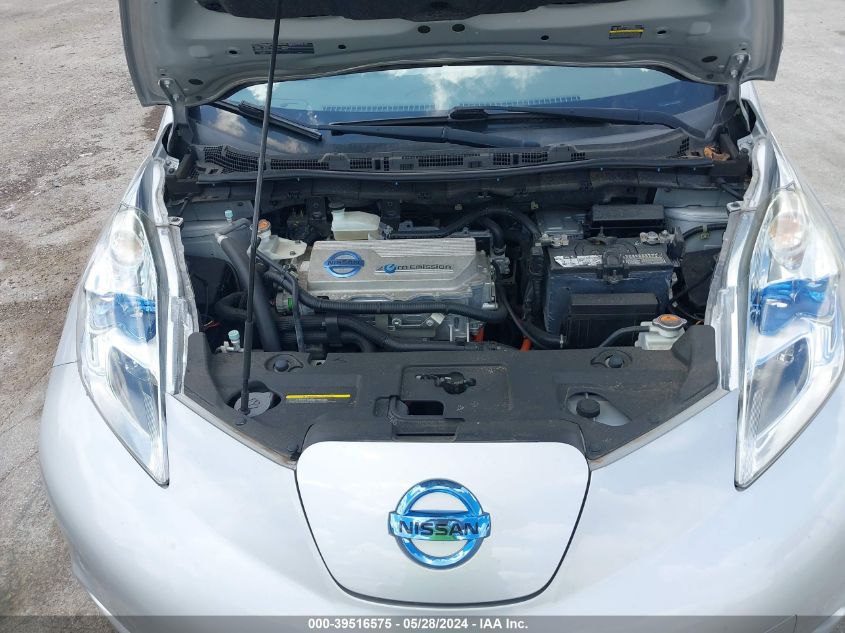 2012 Nissan Leaf Sv VIN: JN1AZ0CP5CT025811 Lot: 39516575