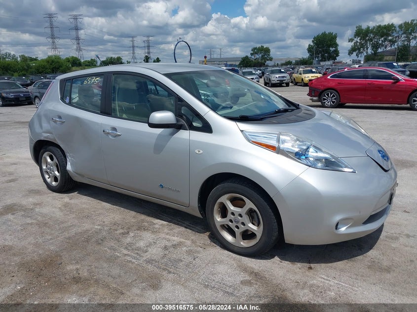 2012 Nissan Leaf Sv VIN: JN1AZ0CP5CT025811 Lot: 39516575
