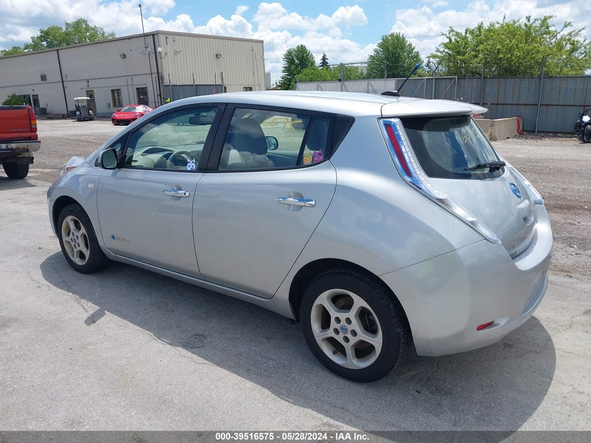 2012 Nissan Leaf Sv VIN: JN1AZ0CP5CT025811 Lot: 39516575